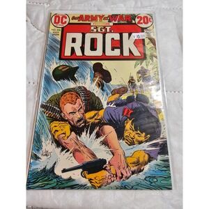DC Our Army at War Sgt. Rock Comic Book No. 258 July Vintage Collectible